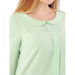 Блуза Агнес а16 вискоза цвет зеленый, фуксия
